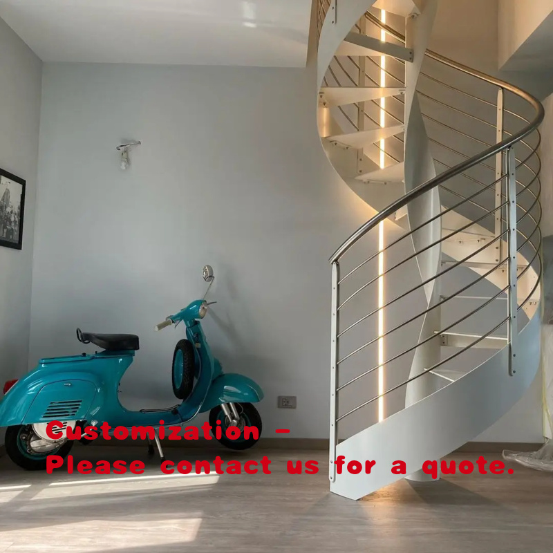 Interior Design Open Space - Custom DB Metalen Trappen met Leuningen: