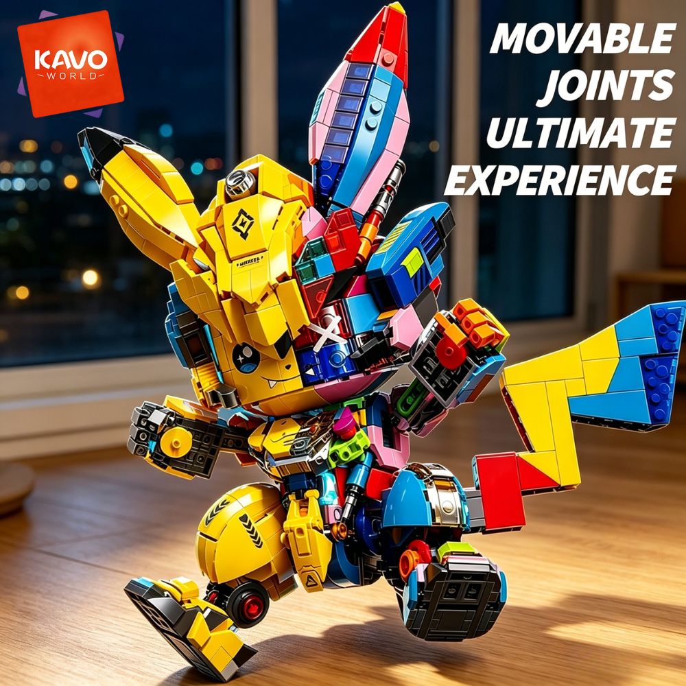 Interior Design Lego - KAVOWORLD 1505-delige Mechanische Muis Mecha Bouwstenen