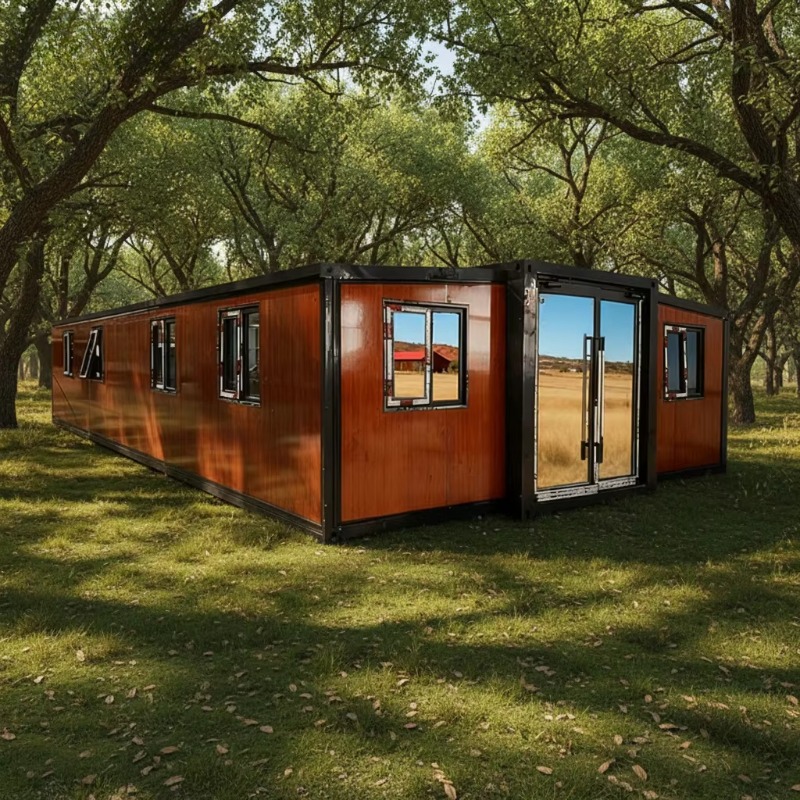 Interior Design Terms - Leefgeoriënteerd opvouwbaar containerhuis met ruim interieurontwerp,