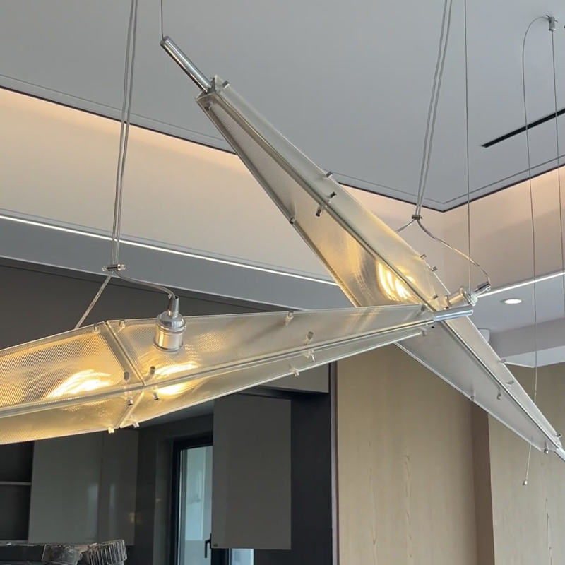 LED-glazen kroonluchter Minima - Interior Design Minimalist recensie en prijs