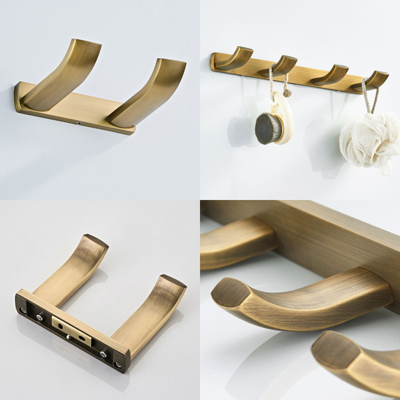 Antiek messing verguld wandgem - Antique Brass Hook recensie en prijs