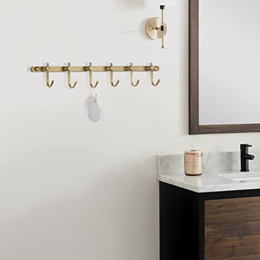 Messing haakrek, badkamerhandd - Antique Brass Hook recensie en prijs