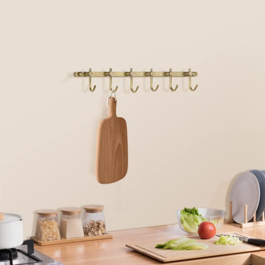 Messing haakrek, badkamerhandd - Antique Brass Hook recensie en prijs