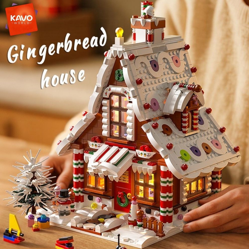 KAVOWORLD 1614-delige Kerst gi - Interior Design Lego recensie en prijs