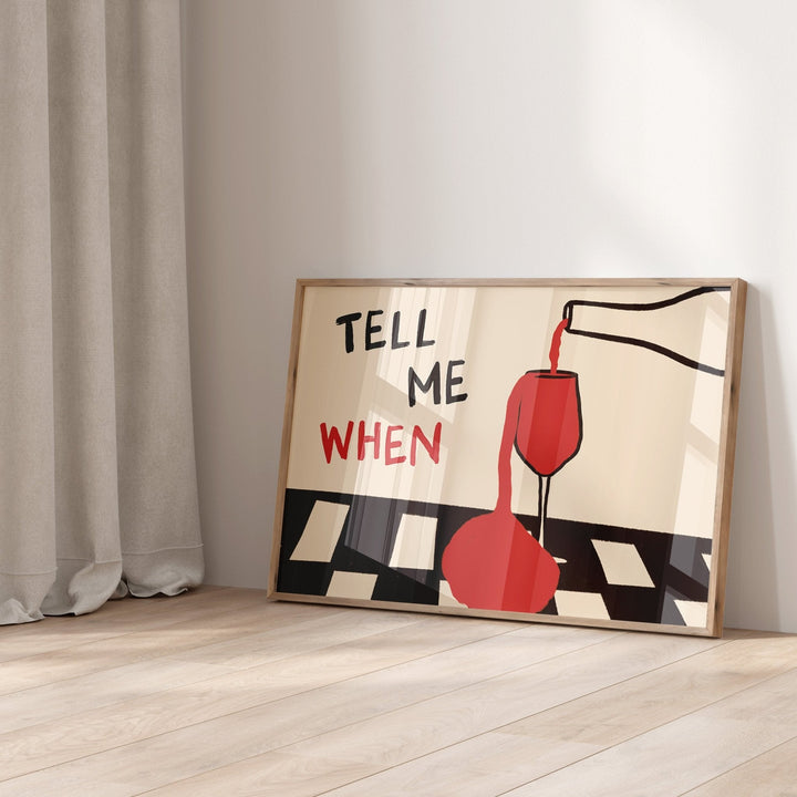 Vintage Tell Me When Drink Can - Interior Design Kitchen recensie en prijs