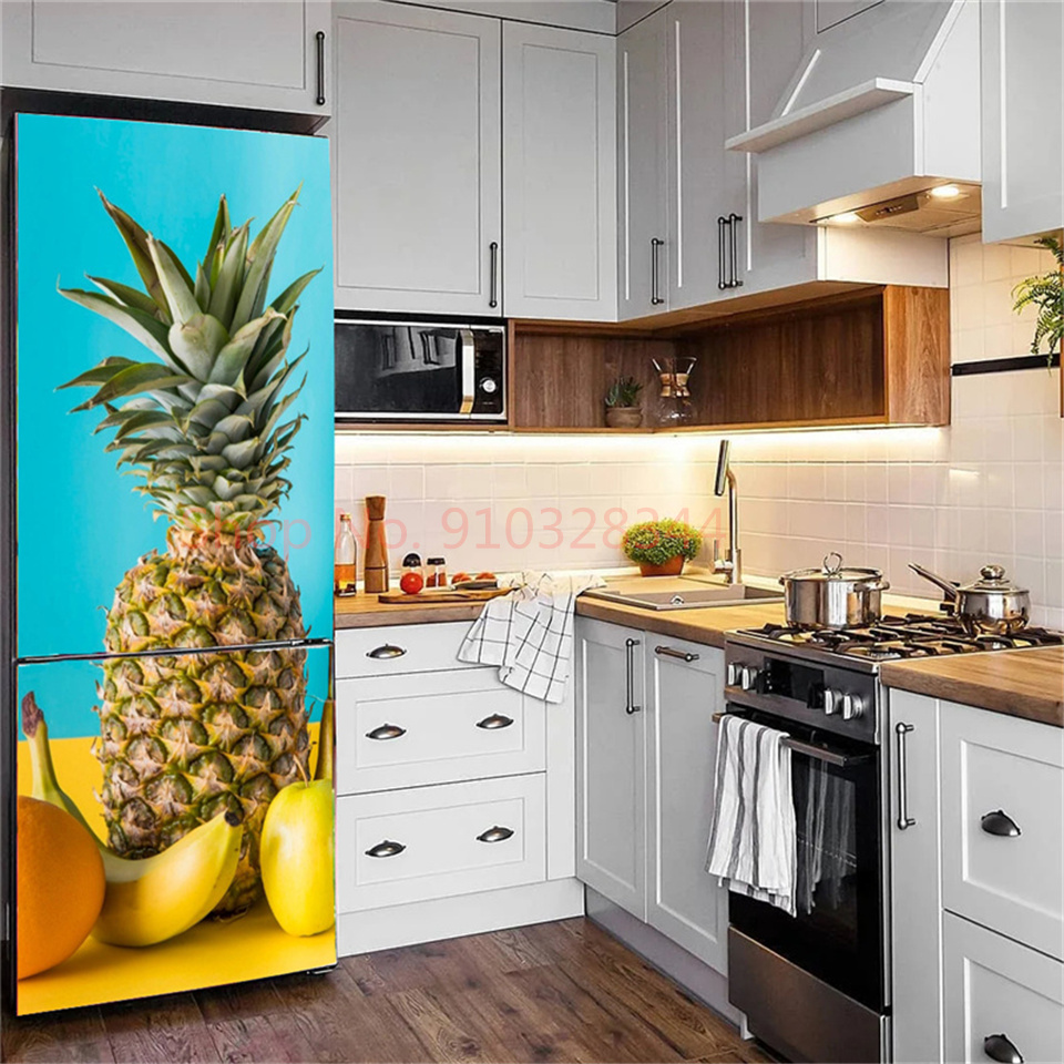 Fruit Kruiden Patroon Sticker  - Interior Design Kitchen recensie en prijs
