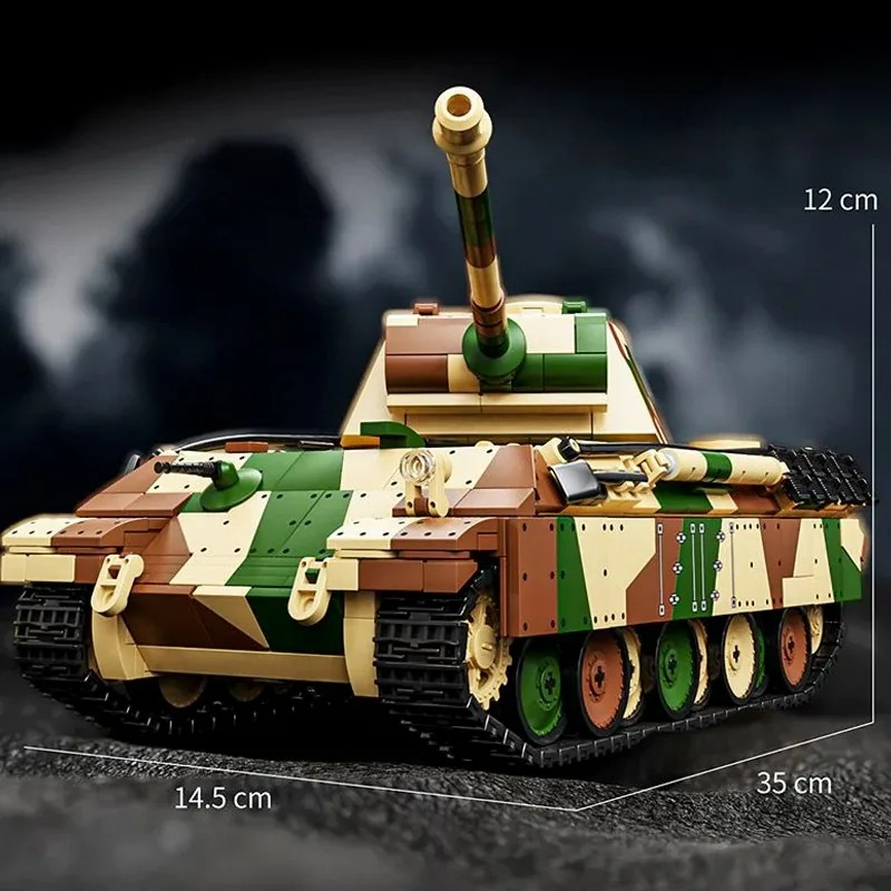 Panther G Tank Model Kit - 211 - Interior Design Lego recensie en prijs