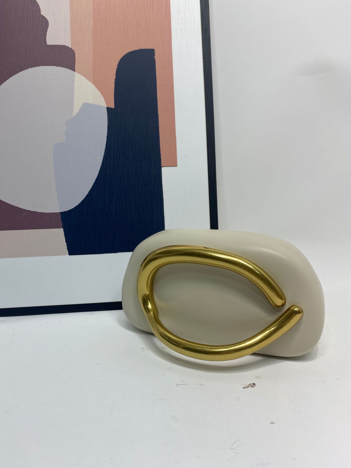 Grote gouden metalen sluiting  - Interior Design Gold recensie en prijs