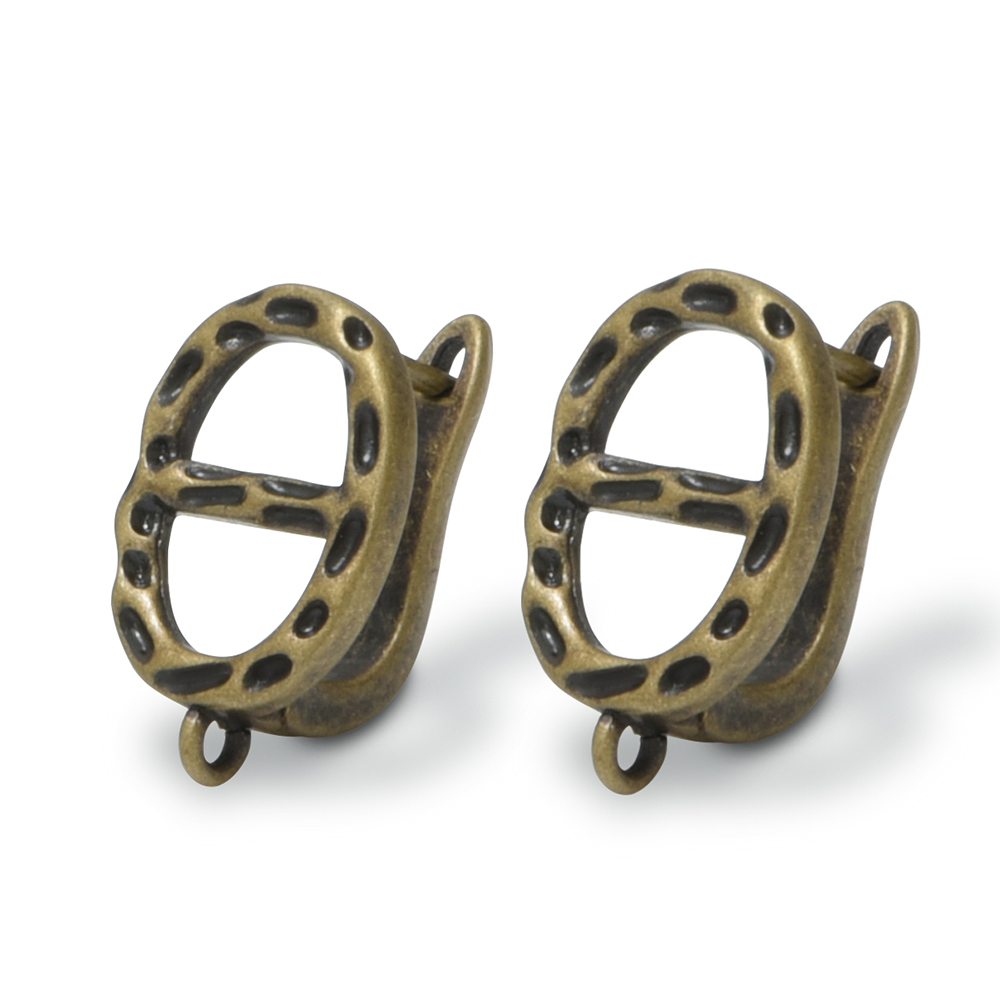 1 paar NIEUWE Oorbel Sluitinge - Antique Brass Hook recensie en prijs