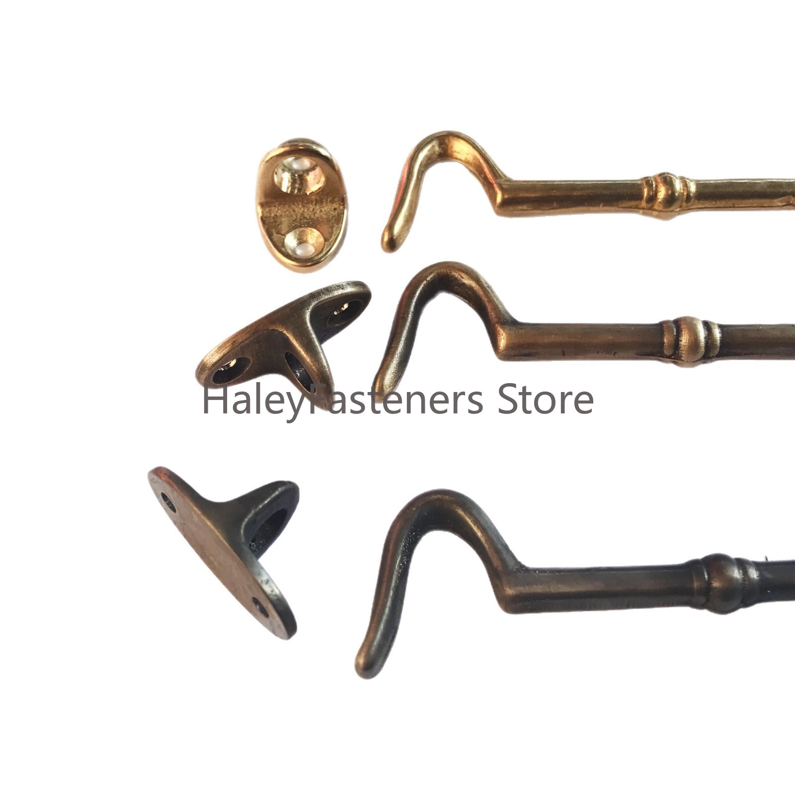 Messing raamgreep koperen wind - Antique Brass Hook recensie en prijs