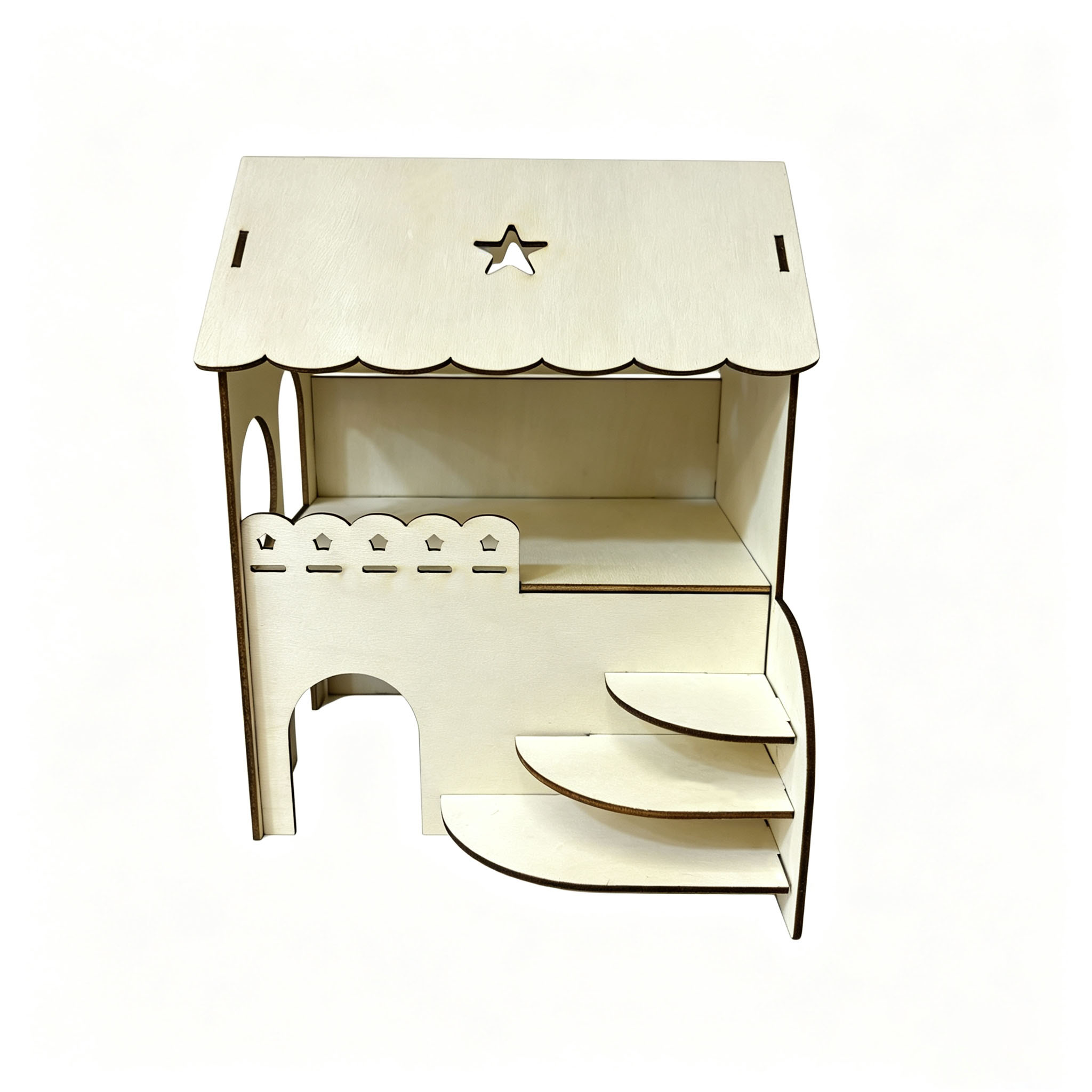 Houten hamsterhuis met twee ve - Interior Design Gold recensie en prijs