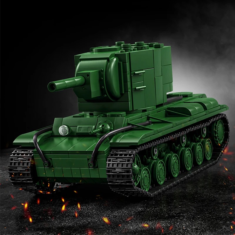 KV-2 Tank Model Kit - 1321PCS  - Interior Design Lego recensie en prijs