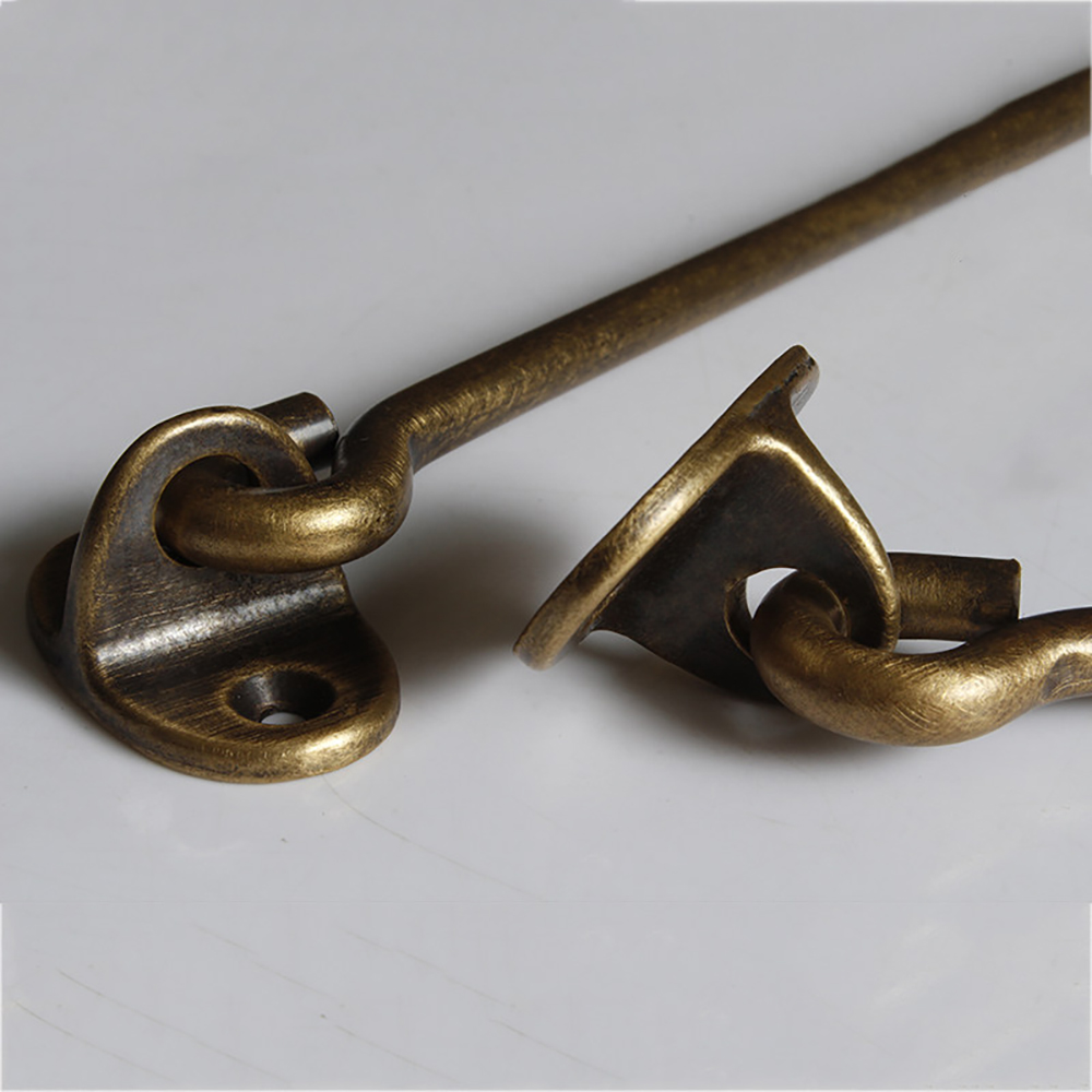 Messing antieke raamhaak oogsl - Antique Brass Hook recensie en prijs