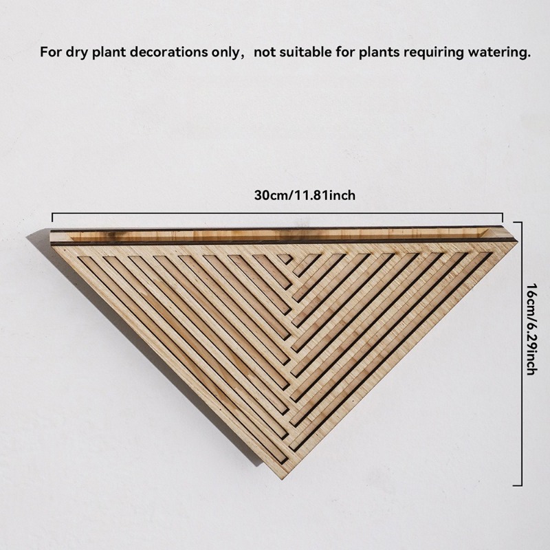 1 stks licht hout geometrische - Geometric Shelf Triangle recensie en prijs