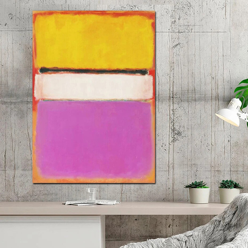 Wanddecoratie, Mark Rothko Pos - Interior Design Minimalist recensie en prijs