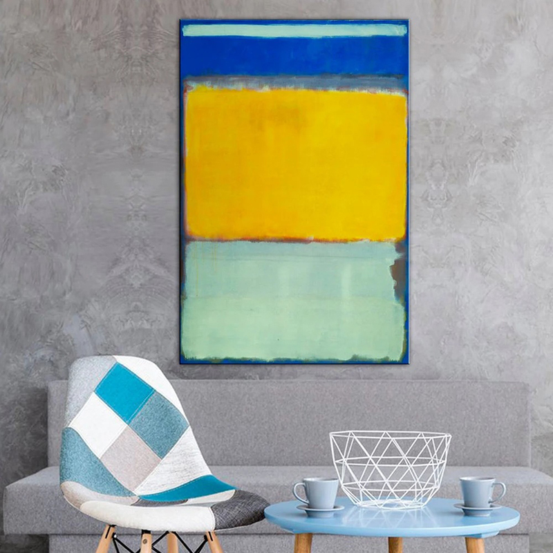 Wanddecoratie, Mark Rothko Pos - Interior Design Minimalist recensie en prijs